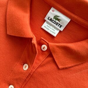 Lacoste Vibrant Orange Polo